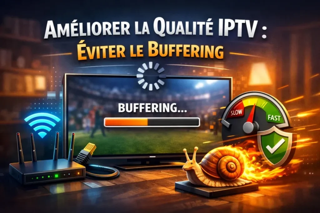 IPTV avec mauvaise qualité d’image : Comment obtenir du HD/4K fluide ?