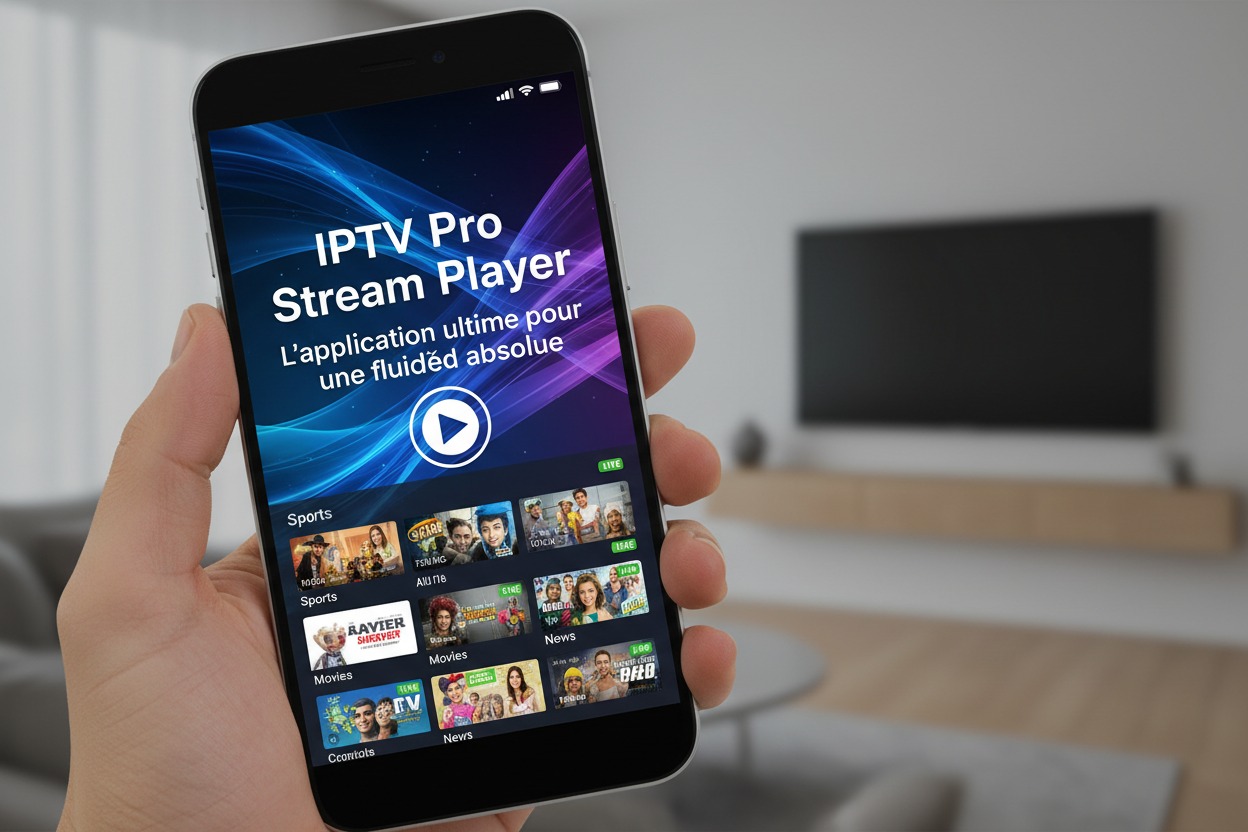 IPTV Pro Stream Player : L’application ultime pour une fluidité absolue